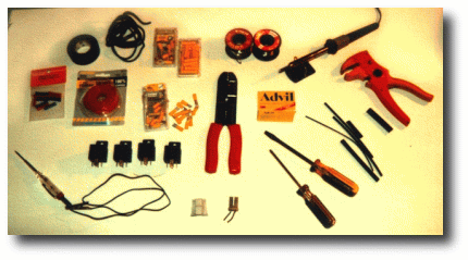 Here's what you need to wire the lights in!